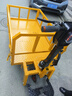 勝鑫惠建筑工地電動(dòng)手推車(chē)三輪車(chē)搬運灰斗車(chē)平板拉磚車(chē)養殖拉糞翻斗車(chē) 站人75寬加框架平板 曬單實(shí)拍圖