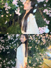 JAVC韓系鏤空針織衫女夏季薄款毛衣2025新款韓版長(zhǎng)袖寬松百搭上衣罩衫 白色 S 建議75-95斤 曬單實(shí)拍圖