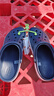 卡駱馳（CROCS）貝雅卡駱班洞洞鞋|205089 深藍/辣椒紅-4CC   44 (280mm)   曬單實(shí)拍圖