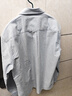 BLACKMONDAY純棉牛津紡長(cháng)袖襯衫男全棉抗皺免燙純色男士商務(wù)休閑襯衣 曬單實(shí)拍圖