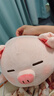 名創(chuàng  )優(yōu)品（MINISO）小豬B-BO彈力超柔趴姿公仔毛絨玩具玩偶抱枕靠枕娃娃生日禮物女 曬單實(shí)拍圖