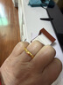 周生生黃金戒指 足金素圈活口戒情侶 可作對戒09141R 計價(jià)4.25克 曬單實(shí)拍圖