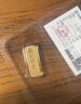 領(lǐng)豐金（LING FENG GOLD）財富金條足金9999黃金收藏投資金禮物過(guò)節生日送人禮品 10g 曬單實(shí)拍圖