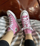 匡威（Converse）All Star春季新品經(jīng)典男女高幫帆布鞋甜桃粉M9006C M9006C 36 曬單實(shí)拍圖