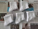 浪莎襪子男春夏季純棉防臭中筒襪吸汗抗菌短筒春秋運動(dòng)白色男襪短襪 白色 5雙 均碼 男襪39-44收藏加購優(yōu)先發(fā)貨 曬單實(shí)拍圖