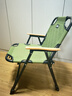 疆嶼戶(hù)外新款可手提克米特椅折疊椅野餐露營(yíng)釣魚(yú)椅家用靠背馬扎凳子 綠色【便攜提手/三層菱格夾棉】 曬單實(shí)拍圖