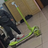 酷騎兒童滑板車(chē)Q1溜溜車(chē)折疊款重力轉向發(fā)光輪3-10歲生日禮物酷騎綠 曬單實(shí)拍圖