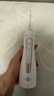 博皓（prooral）電動(dòng)沖牙器便攜式洗牙器牙齒沖洗器水牙線(xiàn)潔牙器牙縫清潔器剔牙神器牙垢去除工具正畸呵護手持立式 晶瑩透| 3種模式| 動(dòng)力升級 曬單實(shí)拍圖
