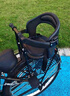 奧塞奇c13黑色自行車(chē)兒童座椅通用前后兩用式寶寶安全座椅全圍護欄打開(kāi) 曬單實(shí)拍圖