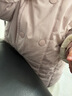 戴維貝拉（DAVE＆BELLA）兒童棉服內膽男童保暖外套秋冬新款女寶寶薄款棉襖小童棉衣 灰粉色【現貨】 100 cm（建議身高90-100cm） 曬單實(shí)拍圖