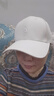 CACUSS棒球帽子女四季硬頂顯臉小韓版百搭鴨舌帽運動(dòng)遮陽(yáng)防曬太陽(yáng)帽米色 曬單實(shí)拍圖