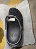 京東京造【抗菌洞洞鞋】涼鞋旅行沙灘兩穿eva防臭涼拖鞋男士夜色黑42-43 曬單實(shí)拍圖