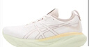 亞瑟士ASICS男鞋舒適運動(dòng)鞋耐磨透氣緩震跑鞋 GEL-NIMBUS 25 米色 41.5 曬單實(shí)拍圖