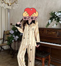 野獸派家居（tbh）【姜妍同款】神奇動(dòng)物全棉磨毛家居服套裝可外穿四季情侶睡衣 S 曬單實(shí)拍圖
