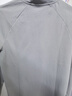 安踏零壓T丨半拉鏈通勤商務(wù)休閑長(cháng)袖T恤男士春季防曬運動(dòng)跑步打底衫 【升級防曬+勁道紗】沉靜灰7401-3 春季常規款 L (男175) 曬單實(shí)拍圖
