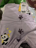 巴拉巴拉嬰兒衣服連體衣秋裝寶寶外出包屁衣立體圍兜可愛(ài)清新甜美 粉紫70032 73cm 曬單實(shí)拍圖