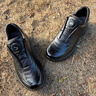 Jeep吉普男鞋春季新款真皮商務(wù)休閑皮鞋男士旋轉扣厚底一腳蹬懶人鞋男 黑色 【標準皮鞋碼】 41 曬單實(shí)拍圖