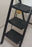 華愷之星梯子人字梯家用梯子樓梯折疊梯子多功能花架梯凳子TZ57三步黑 曬單實(shí)拍圖