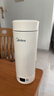 美的（Midea）便攜電熱水杯加熱杯電熱水壺保溫燒水杯350ml迷你旅行出差沖奶泡茶智能恒溫316L不銹鋼MK-DB35X22 曬單實(shí)拍圖