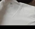七匹狼3件裝純棉短袖男T恤打底衫夏季薄款運動(dòng)吸汗衫全棉透氣半袖老頭衫 100%棉【V.領(lǐng)】白色+白色+白色 XL (175) 推薦130斤-150斤 曬單實(shí)拍圖
