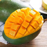 庾豐 海南應季新鮮金煌芒果 整箱當季現摘孕婦熱帶水果大青 皮玉芒 10斤裝（凈果9斤）單果250g+ 曬單實(shí)拍圖