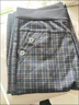 韓淑蘭春秋季女士褲子中老年高腰彈力褲媽媽裝格子休閑長(cháng)褲耐磨夏天薄款 【秋款不加絨】藍小格 2XL 【建議100-120斤】 曬單實(shí)拍圖