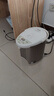美的（Midea）電熱水瓶電熱水壺全自動(dòng)斷電保溫控溫恒溫食品級304不銹鋼5L大容量家用泡茶母嬰沖奶神器Colour201 曬單實(shí)拍圖