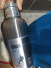 高檔全鋼不銹鋼保溫杯男女戶(hù)外便攜運動(dòng)水壺大容量杯子泡茶水杯 全鋼-2000ML-鋼本色 曬單實(shí)拍圖