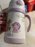 膳魔師（THERMOS）兒童吸管保溫杯超輕316L不銹鋼把手學(xué)生杯幼兒園嬰兒水杯上學(xué)TCKC 曬單實(shí)拍圖
