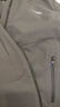 JEEP吉普夾克男士外套春秋季休閑連帽寬松沖鋒衣服男裝 灰色 2XL 曬單實(shí)拍圖