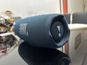 JBL CHARGE5 沖擊波五代 便攜藍牙音箱+低音炮 戶(hù)外防水音響 增強版賽道揚聲器 男生禮物 藍色 曬單實(shí)拍圖