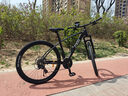 京東京造27.5寸山地自行車(chē)整車(chē)禧瑪諾24速油壓碟剎成年人學(xué)生黑色 曬單實(shí)拍圖