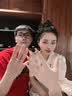 2026新款永恒誓言情侶對戒男女定婚鉆戒活口戒指七夕禮物求婚首飾 永恒誓言情侶活口戒指一對【禮盒品包裝】S6502 曬單實拍圖
