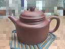 京東京造 宜興紫砂壺 手工茶壺【原礦紫泥】煮泡茶具 德鐘壺238ml禮盒裝 曬單實(shí)拍圖