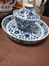 京東京造 蓋碗茶具 景德鎮蓋碗陶瓷茶具主人杯禮盒裝 青花纏枝蓮蓋碗壺承 曬單實(shí)拍圖