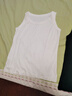 俞兆林背心女吊帶美背內搭外穿白色螺紋彈力運動(dòng)打底衫無(wú)袖t恤上衣 曬單實(shí)拍圖