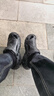 稻草人洞洞鞋男士釣魚(yú)涼鞋工裝戶(hù)外穿運動(dòng)大碼防滑涉水沙灘拖鞋黑 42-43 曬單實(shí)拍圖
