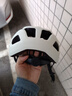 京東京造 自行車(chē)頭盔騎行頭盔磁吸風(fēng)鏡山地公路車(chē)安全帽ZX21米白 曬單實(shí)拍圖