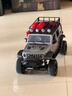 莽牛模型（MNMODEL）莽牛mn128牧馬人全比例rc遙控車(chē)越野四驅專(zhuān)業(yè)攀爬大馬力1:12車(chē)模 【莽牛正品授權】MN128金屬銀牧馬人1:12 曬單實(shí)拍圖