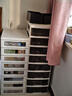 霜山文件柜抽屜式收納柜辦公室桌下B4文具儲物柜化妝品整理柜 8層（面寬32.2進(jìn)深43.5高83cm） 曬單實(shí)拍圖