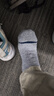 鴨鴨【100%純棉】襪子男春夏10A抗菌防臭襪耐磨吸汗中筒運動(dòng)休閑男襪 曬單實(shí)拍圖