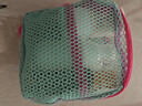 多巴胺豆腐包迷你網(wǎng)紗便攜旅行洗漱化妝品收納包補妝包網(wǎng)格雜物包 升級款【鏤空網(wǎng)格超大容量】-綠色（提手） 曬單實(shí)拍圖