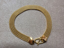 周生生黃金足金手鏈女款 簡(jiǎn)約素圈金手飾 89873B計價(jià)18厘米12.2克 曬單實(shí)拍圖