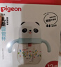 貝親（Pigeon）熊貓兒童防嗆防漏喝水喝奶ppsu吸管奶瓶杯 300ml 12月 曬單實(shí)拍圖
