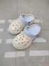百慕傾臣洞洞鞋女款2026新款夏季外穿厚底eva防滑防臭足弓支撐涼拖鞋女士 白藍【小貓小魚(yú)】 38-39 標準碼（內長(cháng)245mm） 曬單實(shí)拍圖
