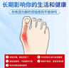 FIT MOMENT大拇指外翻矯正器醫用腳趾矯正器成人兒童腳趾頭分趾器硅膠可穿鞋 曬單實(shí)拍圖