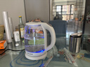 美菱（MeiLing）電水壺1.7L高硼硅玻璃燒水壺熱水壺家用電熱水壺MH-WB02 曬單實(shí)拍圖