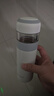特美刻（TOMIC）離保溫杯女高顏值泡茶杯辦公室便捷燜茶杯水杯定制禮品 【鈦茶隔+頂蓋】知性白450ml 曬單實(shí)拍圖