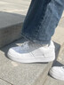 Kappa卡帕男鞋板鞋男春季新款厚底小白鞋子男百搭休閑鞋情侶跑步運動(dòng)鞋 鷺羽白 38 曬單實(shí)拍圖