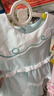 巴拉巴拉寶寶連衣裙嬰兒裙子兒童公主裙女童夏裝甜美氣質(zhì)清爽時(shí)尚 粉藍80086 90 曬單實(shí)拍圖
